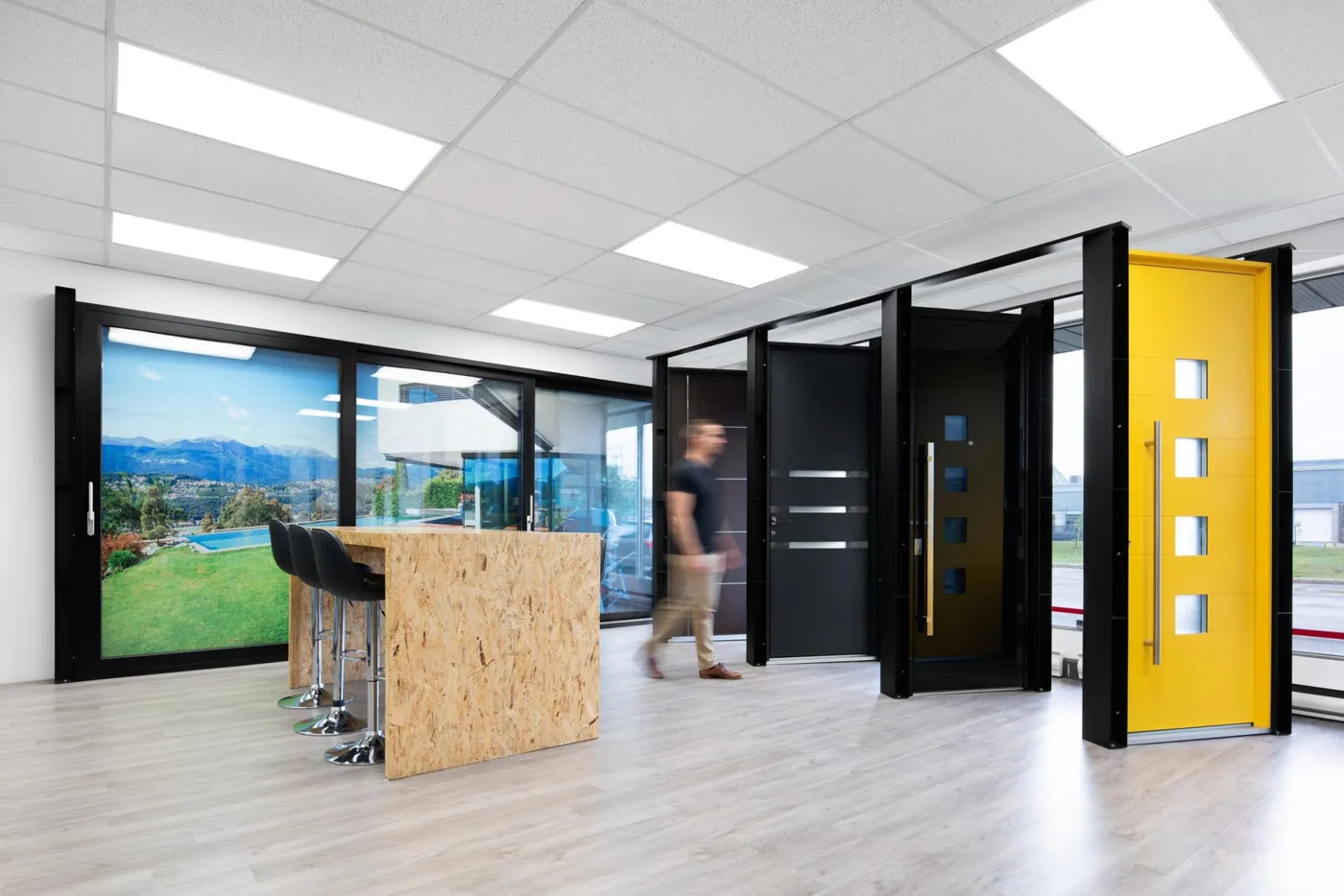 The Alumalco offices and showroom